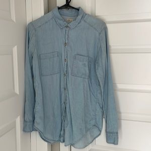 Hollister denim button down
